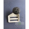 Support et roulette haute gauche Ral 9002 Ferrure N Hormann Référence 4016317