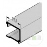 Parclose en aluminium pour portillon indépendant GA 014, E6 / C35 Hormann Référence 3097079