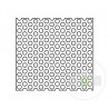 Tôle perforée acier inoxydable LB Hormann Référence 4014664