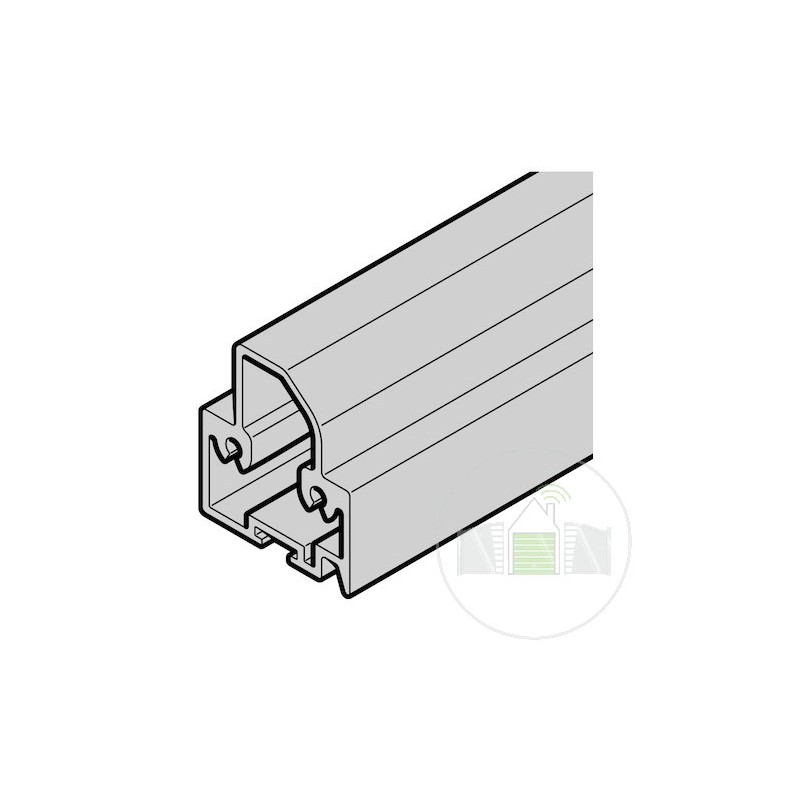 Profilé de sol noir anodisé raccourci Hormann Référence 4016550