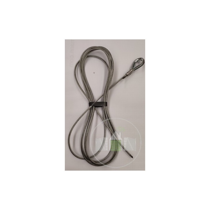 Cable de traction 4mm Lg 4m Hormann Référence 3095586