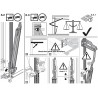 032 - 432 Kit de 2 ressorts quadruples porte N80/S95 Hormann Référence 1195032P