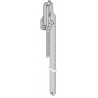 Bras droite Hauteur 2125 de porte N80 Hormann Référence 1049704