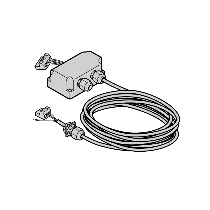 Câble de connexion moteur 3 x 1,5 mm lg 8000mm Hormann Référence 638053