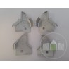 porte de garage embout anti pincement RAL 9006 (non laqué) Hormann Référence 3091726