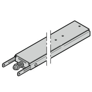 Rail de guidage Court ITO 400 (FS 400) Hormann Réference 638207
