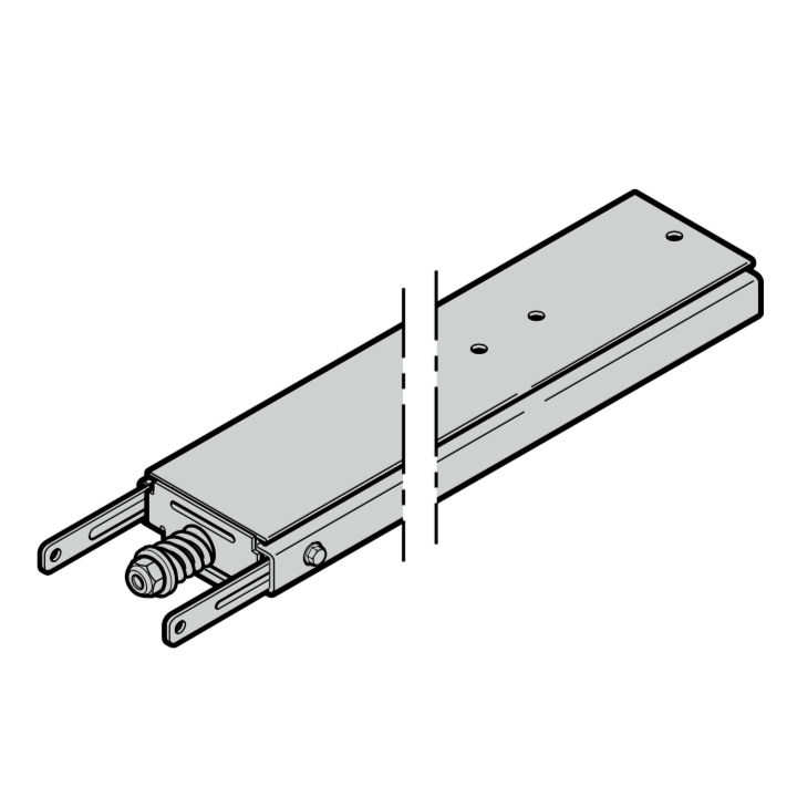Rail de guidage Long ITO 400 (FS 400) Hormann Réference 638209