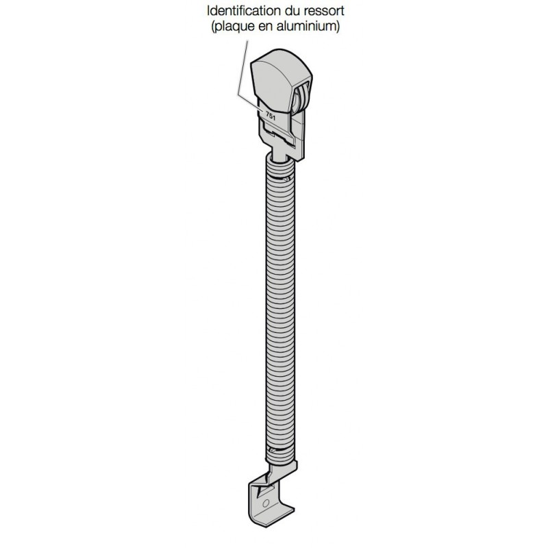 Ressort de traction N°758 Hormann Référence 3065911