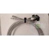 Câbles Long 2570 Ferrure Z Hauteur 2080mm Hormann référence 3064349