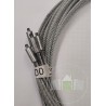 Câbles Long 2990 Ferrure Z Hauteur 2500mm Hormann référence 3064354