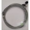 Câbles Long 2990 Ferrure Z Hauteur 2500mm Hormann référence 3064354