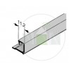 Parclose en aluminium NFS 16 Hormann Référence 3091573