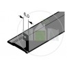 Parclose en aluminium NKS 26 Hormann Référence 3085749