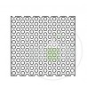 Tôle perforée en acier inoxydable, LB, perforation de 8mm Hormann Référence 3095231