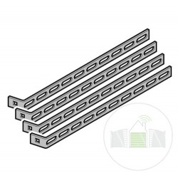 Patte d'ancrage perforée Rollmatic OD Hormann Référence 1983103
