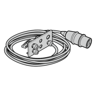 Câble de raccordement 400V Lg 3000mm Hormann Réference 638489