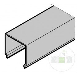 Capot de protection pour rail avec ressort Rollmatic Hormann Référence ERSROLL25