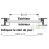Vitre double synthétique transparente 16mm, DS Hormann Référence 4007847