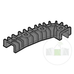 Guide courbe, ouvre à gauche, ferme à droite Hormann Référence 4004413