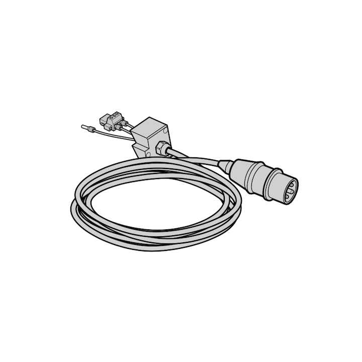 Câble de raccordement Lg 2m commande intégrée Hormann Référence 635470