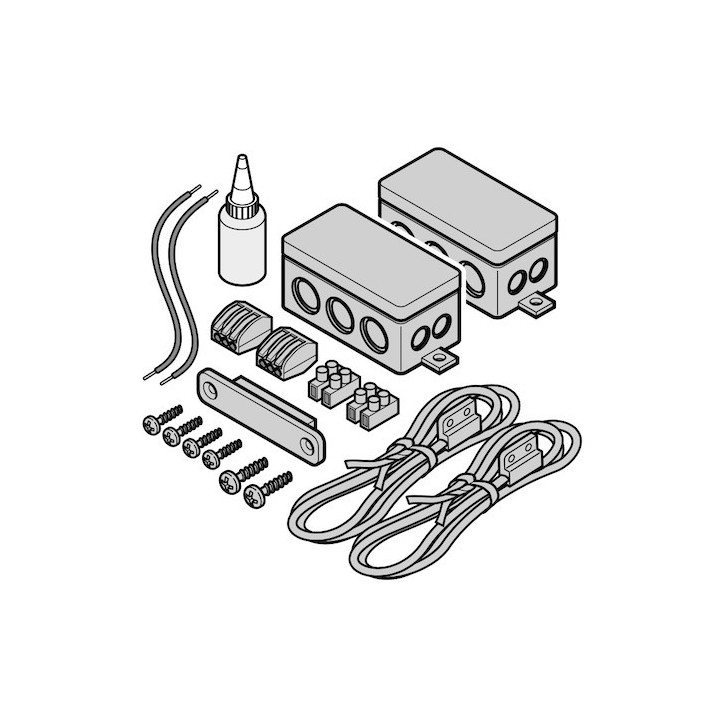 Kit de protection coupe-feu pour porte NO (contact de fermeture) HORMANN Référence 637680