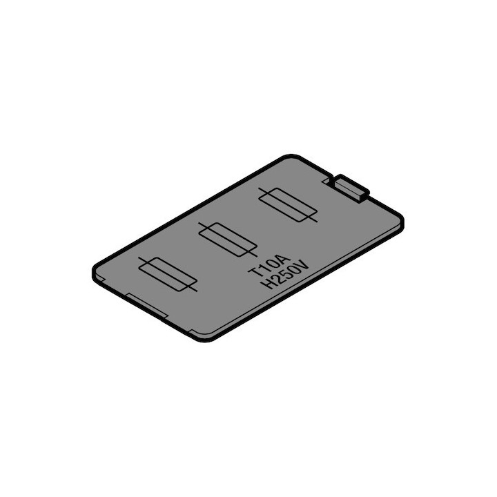 Couvercle fusible pour commandes 545 / 560 Hormann Référence 4514330