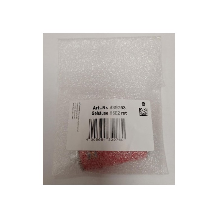 Boitier d'émetteur HSE 2 BS rouge Hormann Référence 439753