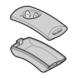 Kit de boîtier RSE 2 coques supérieure et inférieure pour EcoStar Hormann Référence 439521