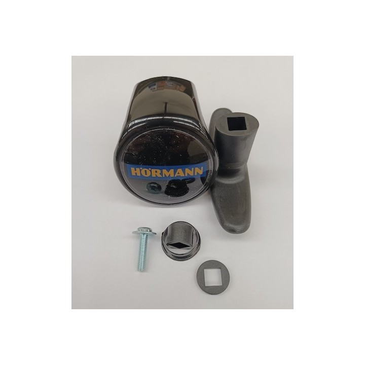 Garniture de poignée avec axe 73,5mm SPU20 - APU20 - LPU20 Référence 3024989 Hormann