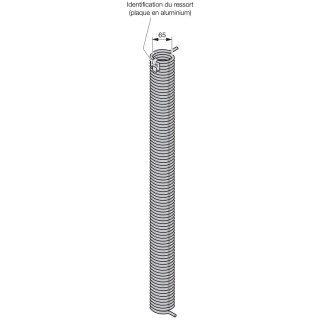 L40 Ressort de torsion porte Hormann Référence 3020320