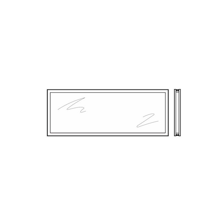 Vitre double polycarbonate, transparente 16mm, PD Hormann Référence 3095242