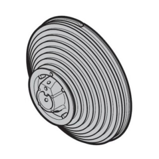 Tambour d'enroulement gauche conique taille 7 pour ferrures V, VU avec poulie à rebord Hormann Référence 3042733