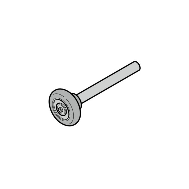 Roulette Type K roulement à billes acier inoxydable Hormann Référence 3053384