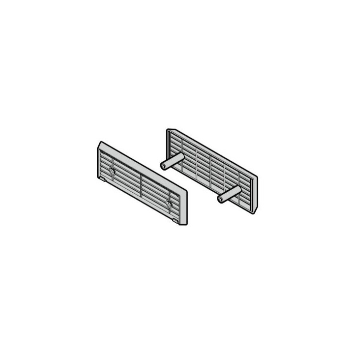 Grille d'aération pour porte sectionnelle 26mm Hormann Référence 3046722