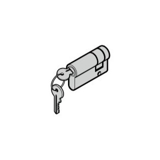 Demi-cylindre, 30 + 10 mm à fermeture différente porte sectionnelle Hormann Référence 3082575