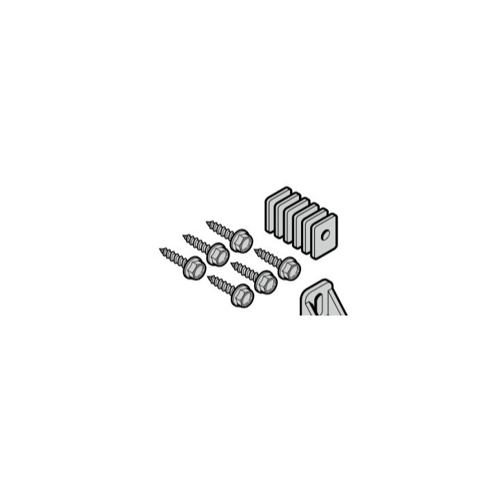 Set de vis pour crémaillère synthétique Hormann Référence 438634