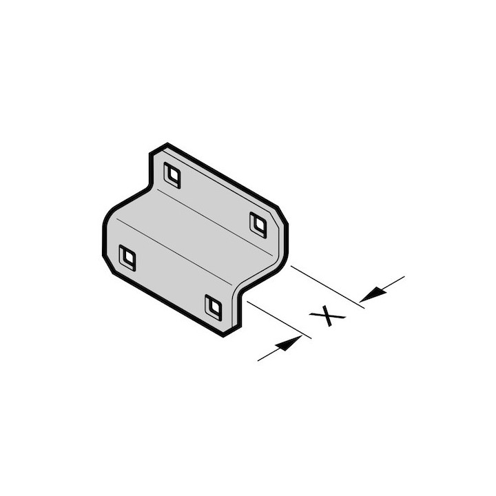 Equerre de soutien pour console x40mm Hormann Référence 3081992