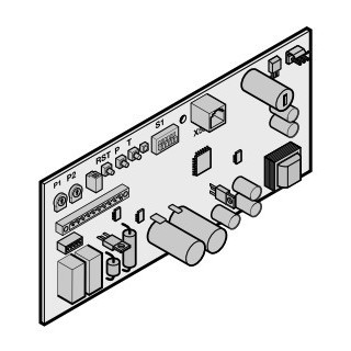 Platine de commande pour commande intégrée WA 250 R S4 HORMANN REFERENCE 637496