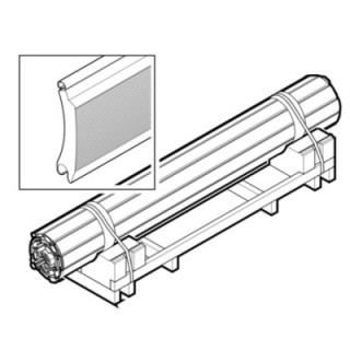 Tablier Decotherm A SB Ral 9006 Hormann Référence 9800762