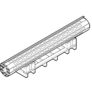 Tablier Grille HG 75 SB Hormann Référence 9800892