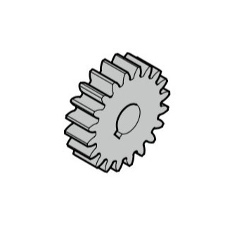 Pignon / Roue dentée Module Z17 Hormann Référence 438098