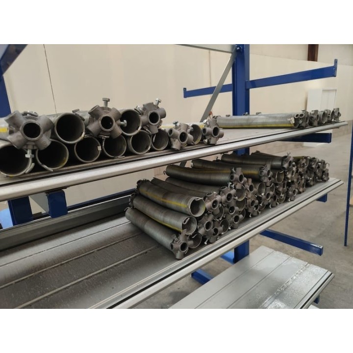 R217 Ressort de torsion avec tube synthétique et cône de réglage de tension Hormann Référence 3074311