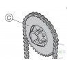 Pignon 42 dents Hormann Référence 3011291