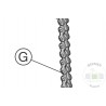 Chaine de treuil 1435mm Hormann Référence 3076907