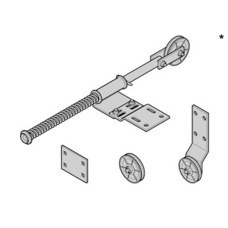 Kit pour sécurité de position de câble droite, types de ferrure N, H Hormann Référence 3044695