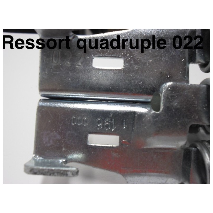 022 - 422 ressort quadruple porte N80/S95 Hormann Référence 1195022