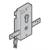 porte N80 Serrure avec demi cylindre profilé 1019782