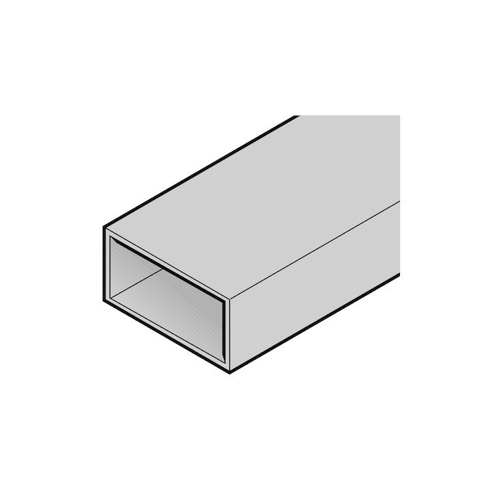 Tube 120 x 60 x 3mm, galvanisé Hormann Référence 3082388