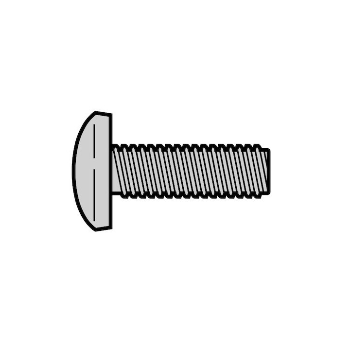 Lot de 10 vis à tête goutte-de-suif M8 x 65 Hormann Référence 3041408