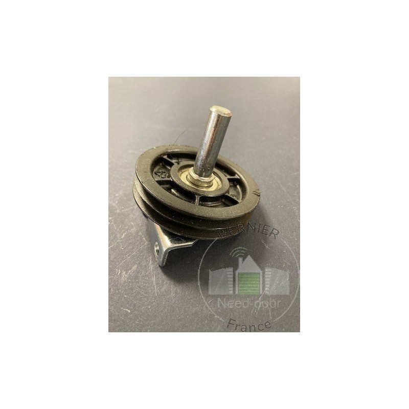 Equerre renvoi câble avec poulie Ferrure Z et BZ Hormann Référence 4015269